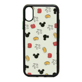 Funda Protector Para iPhone Mickey Partes Arte