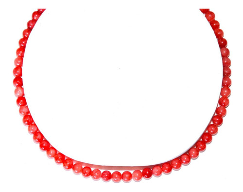 Set: Collar Pulsera Y Aretes Jade Rojo 6 Mm