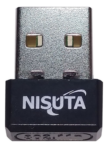 Antena Wifi Placa Adaptador Nano Usb Wireless Nisuta 150mbps
