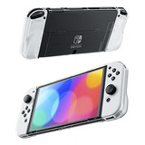 Funda Protectora Transparente Compatible Con Nintendo Switch