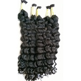 Cabelo Humano Com Cachos N 3 60-65cm 50 Gramas.