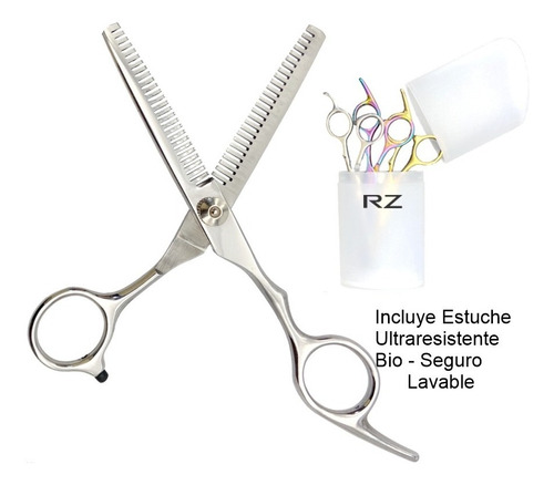 Tijeras Profesionales Para Cabello Entresacadora Doble