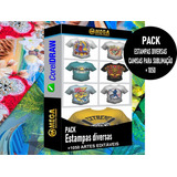 Estampas Camisetas Artes Vetores Sublimação Pack +1050