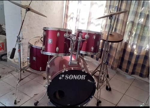 Bateria Sonor Completa 