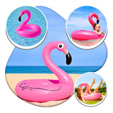 Boia Flamingo Gigante Grande Piscina Praia Inflável 90cm