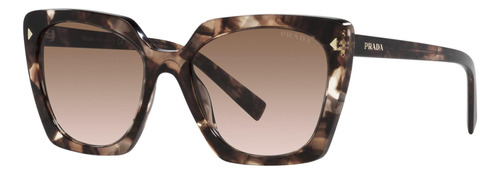 Prada Spr 23zs 07r-0a6 Square Shape Tortoise Gradient