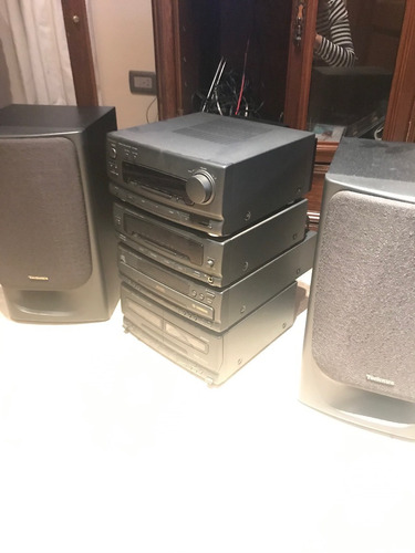 Minicomponente Technics Sd-cf999-completo Con Parlantes 