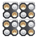 4 Mini Brut Led 4 X 100w 400w Branco Quente Frio Dmx Dj 110v/220v