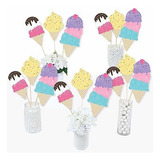 Scoop Up The Fun Ice Cream Sprinkles Party Centerpiece ...