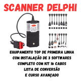 Scanner Automotivo Delphi Completo Com Curso E Suporte