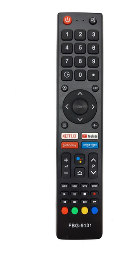 Controle Compativel Tv Philco Smart Netflix Prime Video 9131