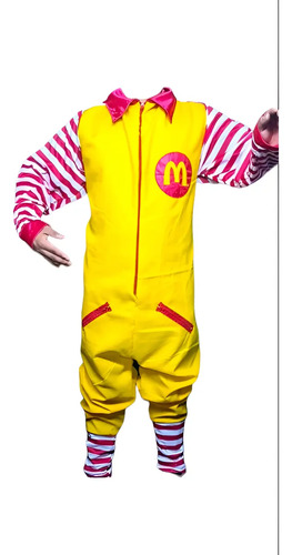 Disfraz De Payaso Ronald Mcdonald Mcdonald's Halloween Niños