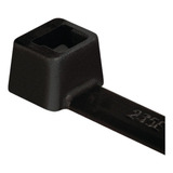 Pinza Negra Insulok T18r, 100 X 2,5 Mm, 100 Unidades - Hellerman