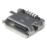 10 Unidades Conector Hembra Micro Usb Jack 5p Para Soldar