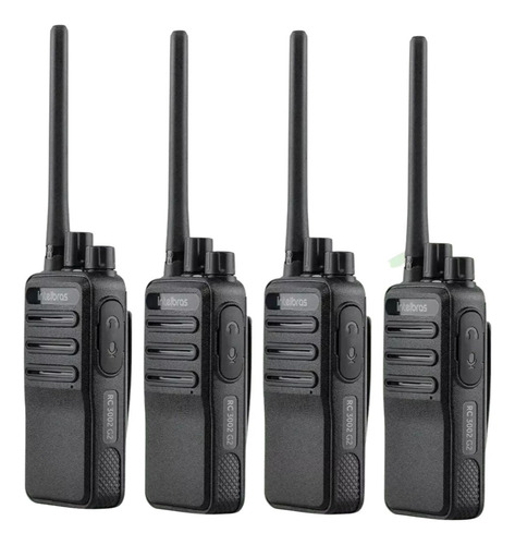 Kit 4 Radio Comunicador Longo Alcance Intelbras Rc3002 G2 Ht