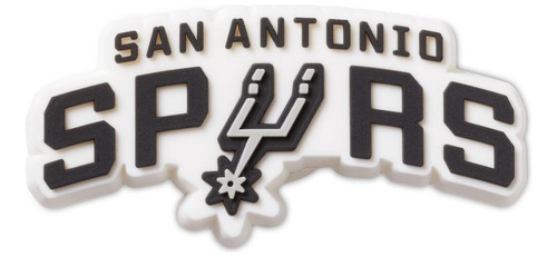 Jibbitz Nba San Antonio Spurs Logo Unico - Tamanho Un