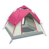 Tienda Camping Automática Doble Capa Impermeable Y Resistent