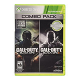 Call Of Duty: Black Ops I & Ii  Black Ops Combo Pack Activision Xbox 360 Físico