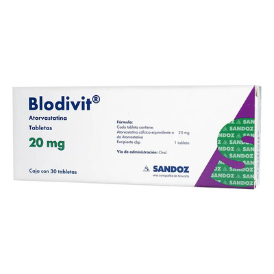Blodivit Tableta 20 Mg, 30 Tabletas | Envío gratis
