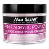 Polvo Acrilico Rosa Mia Secret 59gr Color Rosado