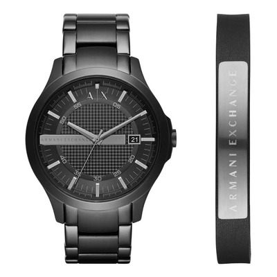Reloj Armani Exchange Smart Tradicional Para Caballero Color de la correa Negro Color del bisel Negro Color del fondo Negro | Envío gratis