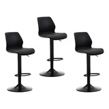 Set X3 Silla Bar Con Altura Ajustable Diseño Ergonómico