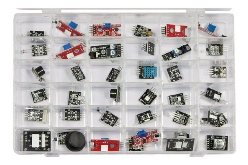 Kit De 37 En 1 Sensores Para Arduino Incluye Manual