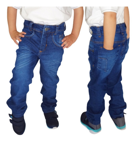 Calça Jeans Infantil Menino Masculina Criança Premium Luxo
