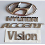 Para Hyundai Ix35 Emblema Calcomana Logo Tronco Trasero