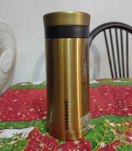 Termo Starbucks Dorado: Prensa Francesa De 296ml., Compra y Venta