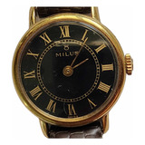 Reloj Milus Dama Cuerda Decada 80 Vintage Swiss Made