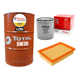 Cambio Aceite Total Mc3 5w30 + Kit Filtro Prisma Onix Spin