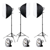 Kit Triple De Iluminación Continua Tl-5 Godox 