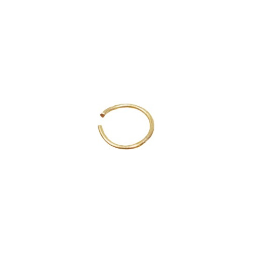 Piercing Argolla Nariz Oro Amarillo 18k 10 Mm Mujer Hombre