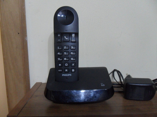 Telefone Sem Fio Philips Dect 6.0 - D1001b/br Leia Descrição
