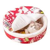 Cama Cueva Iglú Para Gatos Y Conejos Talla Xl