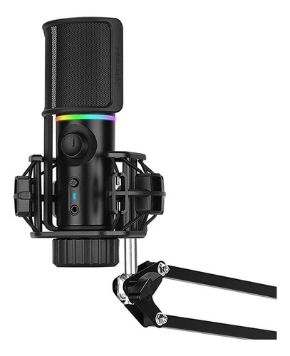 Micrófono Cardioide Streamplify Mic Arm Rgb + Brazo