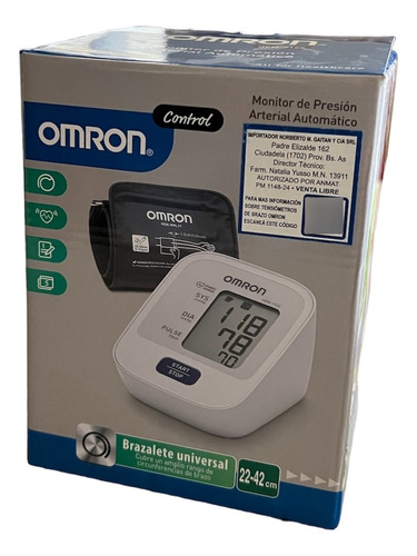 Monitor  Presión Arterial Automatico De Brazo Omron Hem 7120