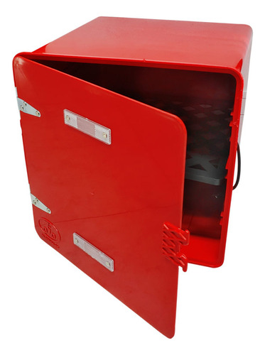 Caja Pizzera C/traba ''reforzada'' (rojo) V.c. 589r