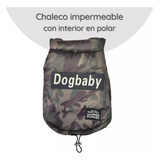 Ropa Para Perros Camuflado Talle M | Abrigo Para Mascotas Con Interior De Polar | Chaleco Para Perros Con Diseño Militar |