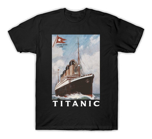 Playera Camiseta Unisex Modelo Especial Titanic Transatlánti