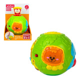 Pelota Didactica Musical De La Jungla Luz Sonido - Winfun