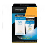 Kit Neutrogena Sun Fresh Protetor Solar Fps 50 200 + 120ml