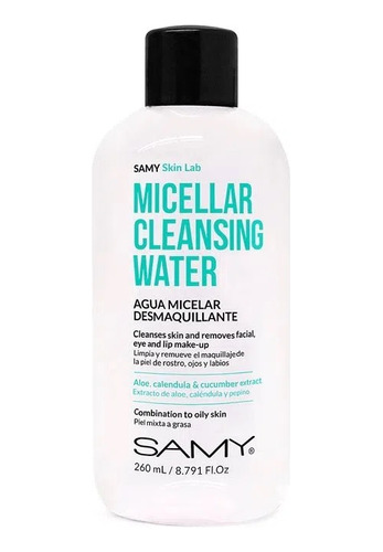 Agua Micelar Desmaquilladora De Samy - mL a $216