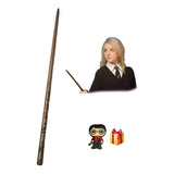 Varita Luna Lovegood Harry Potter Núcleo Metálico Con Regalo