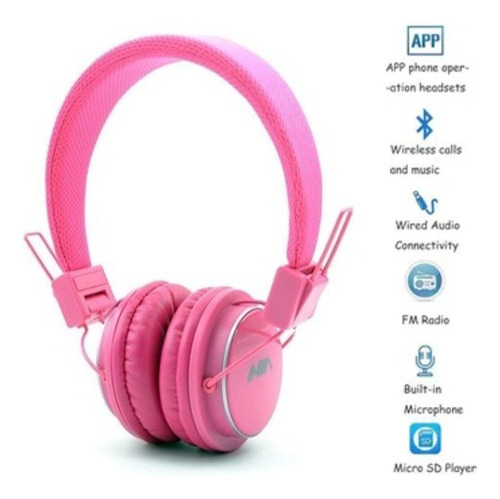 Auriculares Vincha Bt Manos Libre Con Microno Fm Sd Q8