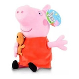 Peppa Pig 30 Cm Porco Porquinho Bichinho De Pelúcia