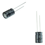 50x Capacitor Eletrolítico 1000uf X 10v 105º Kit C/50 Peças - Chipsce