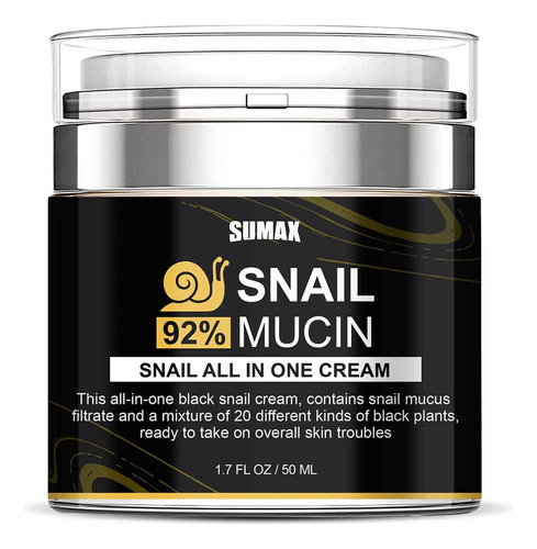 Sérum P Snail Mucin, Crema Facial Hidratante Con Mucina De C