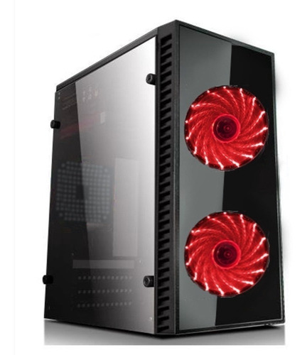 Gabinete Micro Atx Gamer Xway Acrilico 01146 Fonte 500 2xfan